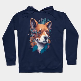 Dog season flowers Hoodie